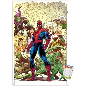 Trends International Marvel Comics Spider-Man - The Amazing Spider-Man #1 Unframed Wall Poster Print White Mounts Bundle 14.725" x 22.375" - 1 of 4