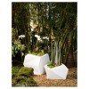 Crescent Garden 26" Wide Origami Plastic Novelty Planters - image 2 of 2