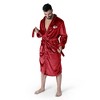NFL Kansas City Chiefs L/XL Silk Touch Bathrobe 26 x 47 Inches - 2 of 4