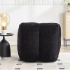 59'' Creative bean bag sofa chair for adults and children filled with high-quality sponge Black - 4 of 4
