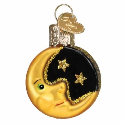Old World Christmas 1.5 Inch Mini Moon Gumdrops Collection Stars Tree Ornaments