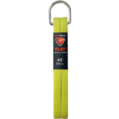 Sof Sole Athletic Flat Shoe Laces - 45 - Neon Yellow : Target