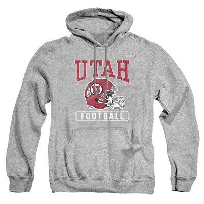 Men's University Of Utah Football Helmet Pull-Over Hoodie