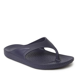 Dearfoams EcoCozy Men's Sustainable Comfort Flip Flop Thong Sandal - 1 of 4