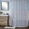 Terrazzo PEVA Shower Curtain Blue - SKL Home: Geometric Design, Molded PEVA, Machine Washable - image 3 of 3