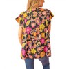 Women's Embroidered floral top - ANDREE BY UNIT - image 2 of 4