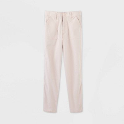 high rise straight leg pants