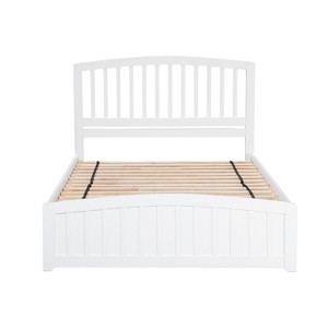 Platform Bed with Storage - Modern Design, No Box Spring Needed, Stylish Footboard - 1 of 2