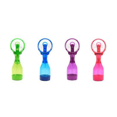 O2COOL Deluxe Handheld Misting Fan Colors May Vary