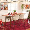 High-Quality  Pearl Velvet Polyester Washable Foldable Printed Rug XM-Christmas Romantic Decoration Soft and Durable Carpet - 3 of 4