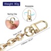 Unique Bargains Iron Flat Handbags DIY Accessories Purse Chain Strap with Buckles - 2 of 3