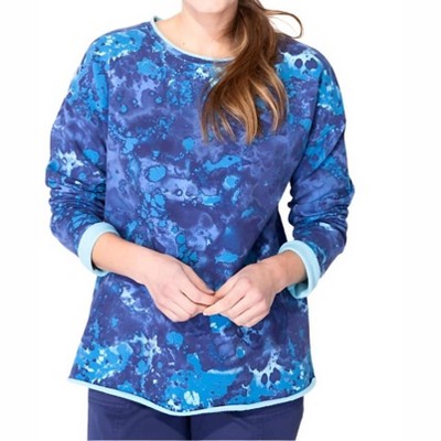 Women's Marble Washed Fleece Pullover - ESCAPE BY HABITAT