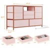Whizmax 8 Dresser TV Stand with Power Outlet & LED for 55'' TV, Long Dresser for Bedroom with 8 Deep Drawers, Console Table for Living Room, Entryway - 3 of 4