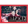 PosterPalooza | Classic Modern Red Picture Frame - UV Acrylic, Backing Board, Hanging Hardware Included - 2 of 4