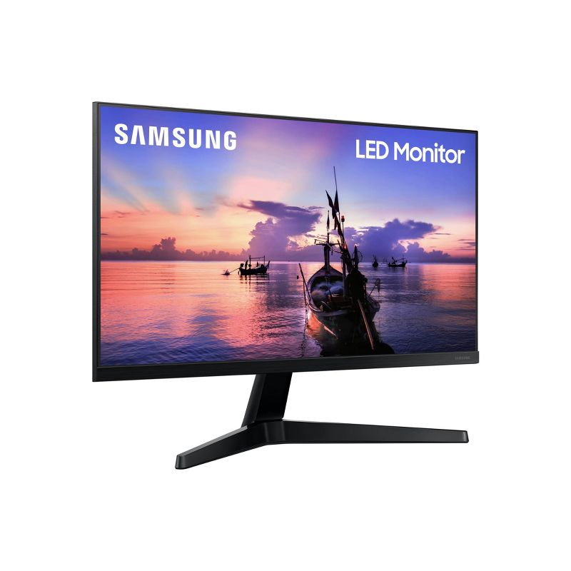 Samsung 24&#34; FHD IPS Computer Monitor, AMD FreeSync,  HDMI &#38; VGA (T350 Series) - Dark Blue/Gray, 3 of 11