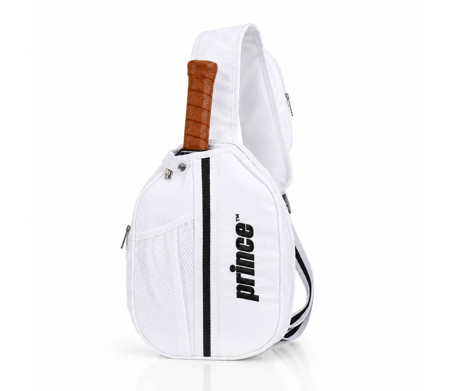 Prince Sports Cross Body 10'' Paddle Sling Pack - White, цвет: Белый — фото 1