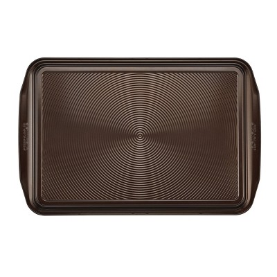 Chocolate Brown Nonstick Aluminum Cookie Sheet Set