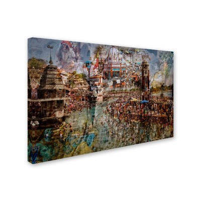 Trademark Fine Art -Ralf Kayser 'Holy India' Canvas Art