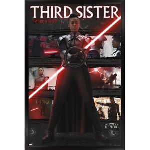 Trends International Star Wars: Obi-Wan Kenobi - Third Sister Framed Wall Poster Prints - 1 of 4