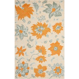 Blossom BLM865 Hand Hooked Indoor Rugs - Safavieh - 1 of 4