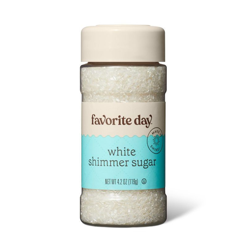 White Shimmer Sugar - 4.2oz - Favorite Day&#8482;, 1 of 4