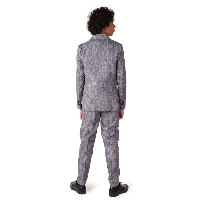 Suitmeister Boys Party Suit - 20's Gangster Grey, 2 of 4