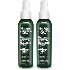Medella 2pk Natural Insect & Mosquito Personal Repellent 8oz: Plant-Based, DEET-Free, Safe for Kids & Pets - 1 of 4