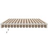 Resenkos Patio Awning, Outdoor Sun Shade Shelter Cover Awnings,13' x 8' Retractable Awning, Patio Awnings, Sunshade Shelter w/ Manual Crank Handle, - 3 of 4