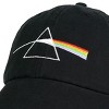 Pink Floyd Dark Side Prism Adult Dad Cap Black OS - 4 of 4