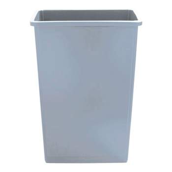 Hefty Select 12.7gal Lock Waste Step Trash Can Silver