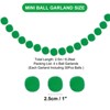 Unique Bargains Party Decorative Polyester Yarn Pom Pom Ball Garlands 4 Pcs - 2 of 4