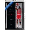 Trends International Michael Jordan - Heart Framed Wall Poster Prints - 3 of 4