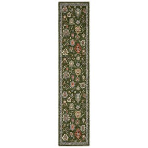 Oriental Weavers Lucca 2863E Green / Multi Indoor Area Rug - 2'6" x 12' - 1 of 4