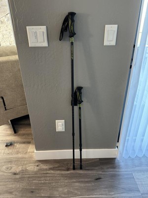 2pk Adjustable Trekking Poles Black All In Motion Target