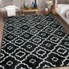 Machine Washable Vintage Floral Printed Area Rug Ultra Thin Non Slip Low Pile Stain Resistant Non Shedding Pet Friendly Floor Rug - 4 of 4
