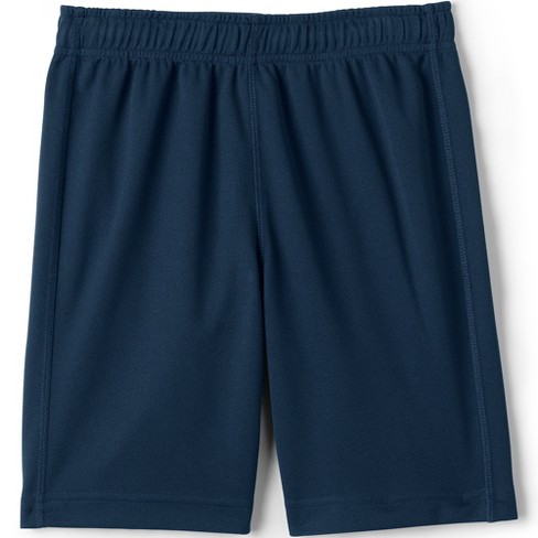 Lands' End School Uniform Kids Mesh Gym Shorts - Large - Classic Navy ...