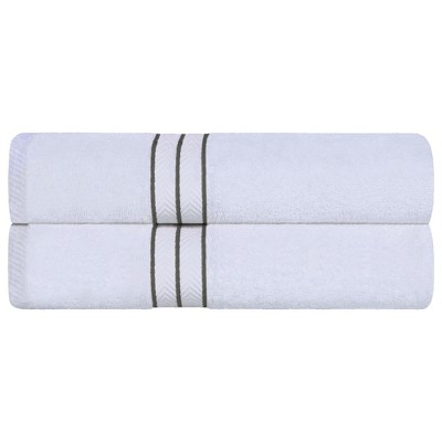 Premium Cotton Solid Plush Heavyweight Hotel Luxury Towel Set by Blue Nile Mills