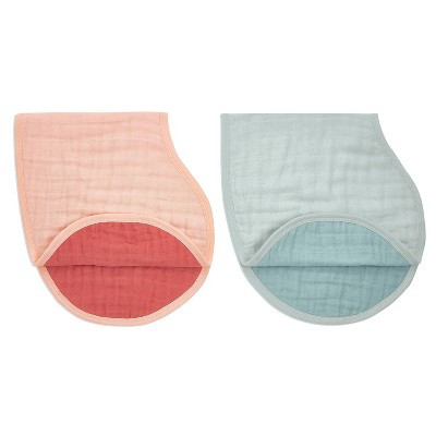 aden + anais Boutique Mother Earth Bibs - 2pk