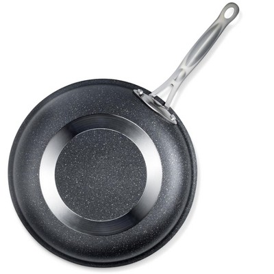 GraniteStone 19" Aluminum Frying Pan with Ceramic Non-Stick Coating