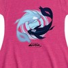 Girls' - Avatar: The Last Airbender - Moon and Ocean Spirit Koi Fit & Flair Cap Sleeve Dress - 2 of 3