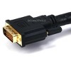 Monoprice DVI-D Video Cable - 6 Feet - Black | 24AWG CL2 Dual Link 9.9 Gbps - 2 of 2