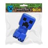 Just Toys Minecraft Blue Creeper 6 Inch Mega Squishme Toy - 4 of 4