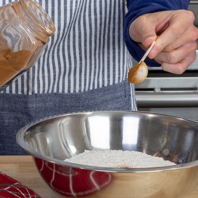 Cornucopia Brands Bulk Pack of Teaspoon Measuring Spoons, 24pk; 5 ml / 5 cc Scoops Which Fit Inside a Spice Bottle