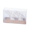 Transpac Dolomite 6 in. White Christmas Elegant Reindeer Salt and Pepper Shaker Set of 2 - 3 of 4