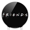 Friends Logo White Acrylic Cake Topper - 3 of 4