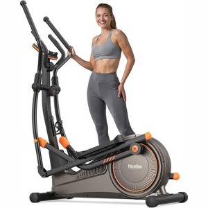 Waxman Elliptical Exercise Machine for Home, Magnetic Trainer with 15.5–19IN Stride, 16 Resistance Levels, 400LB Capacity, Kinomap App Support - 1 of 1