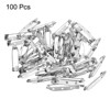Unique Bargains Metal DIY Blankets Crafts Brooch Making Sewing Safety Pins 100 Pcs - 3 of 4
