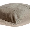 Parkland Collection,Druzy Taupe Solid Throw Pillow - 3 of 4