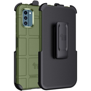 Nakedcellphone Combo for Nokia C300 Phone - Special Ops Case and Holster Belt Clip - 1 of 4