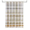 LunaLulinlk Cotton Stripe Printed Shower Curtain - 3 of 4